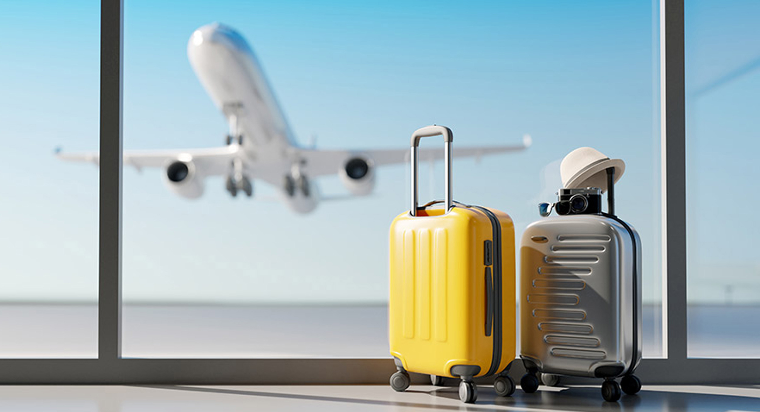 Four pieces of luggage omasu